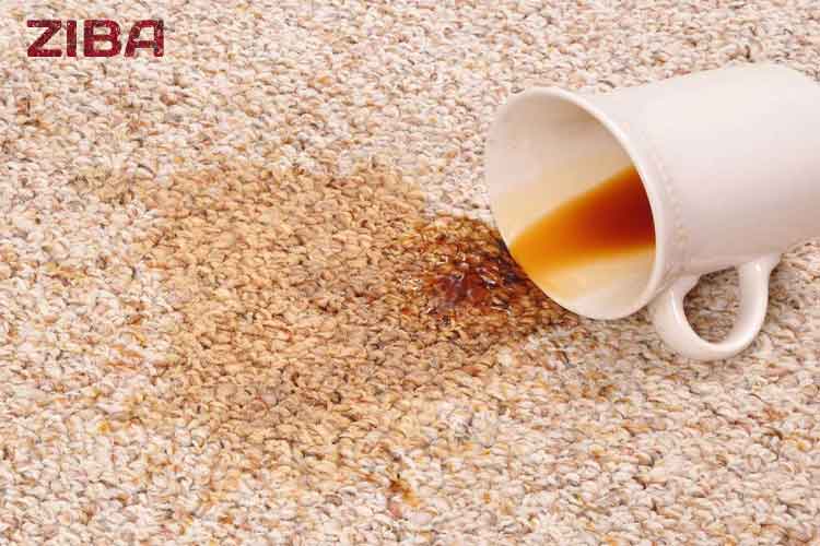 پاک كردن لكه قهوه از روی فرش