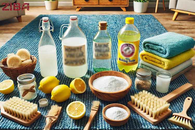 درست کردن شامپو فرش خانگی