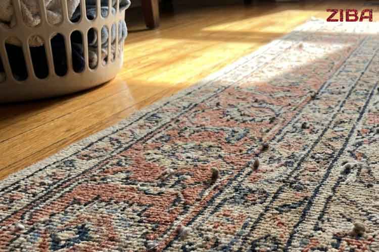 رفع مشکل پرز دادن فرش دستباف بعد از شستشو